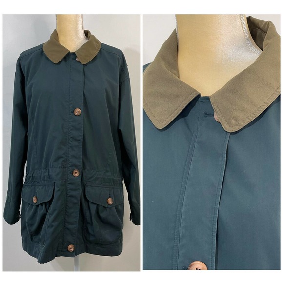 Patagonia Jackets & Blazers - Vintage Patagonia Lined Drawstring Anorak Jacket Size S Green Spring 1993